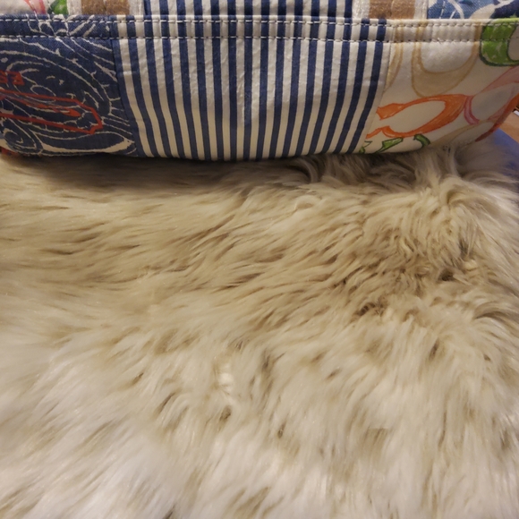 Authentic Coach Patchwork Hampton 10454 VGUC - Picture 10 of 16